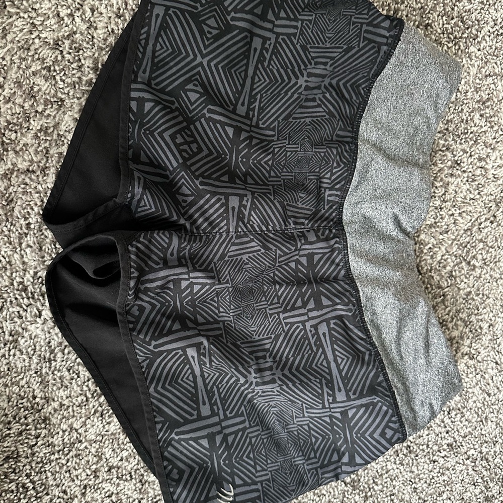 MPG Gray and Black Performance Shorts